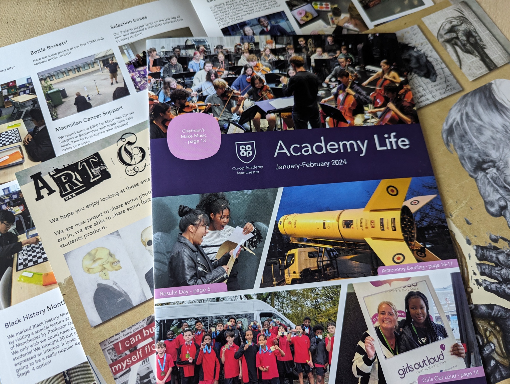 Photo of Academy Life magazines