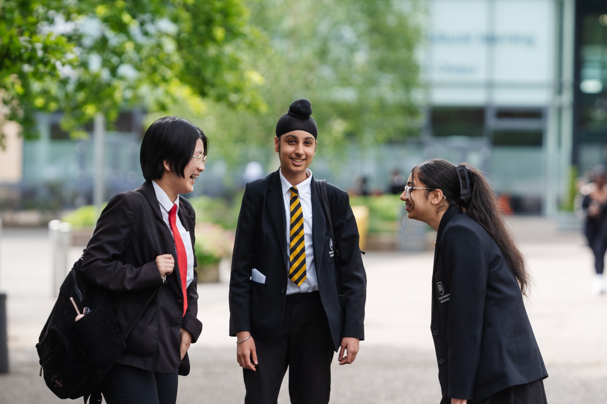 Photo of students in uniform